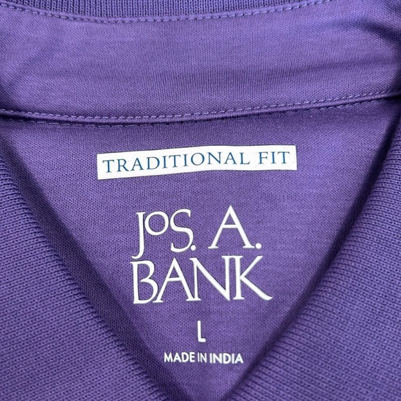 1920- JoS A Bank Traditional Fit Purple Color Size L NWT - Picture 3 of 8